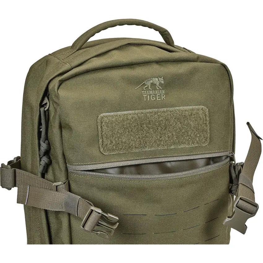 Tasmanian Tiger Modular Daypack XL OD With Thermo Mold Carry System 23L For Outdoor Enthusiasts by Tasmanian Tiger