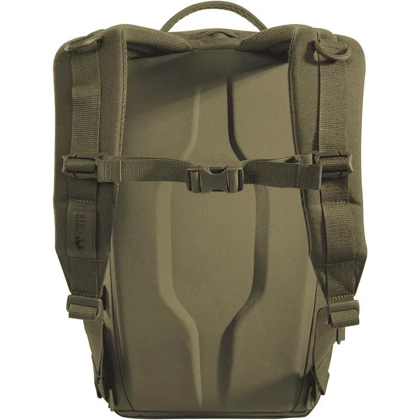 Tasmanian Tiger Modular Daypack XL OD With Thermo Mold Carry System 23L For Outdoor Enthusiasts by Tasmanian Tiger