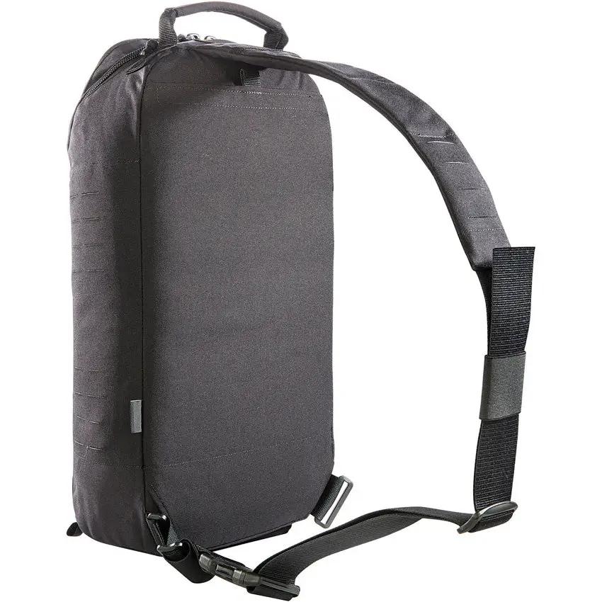 Tasmanian Tiger Modular Sling Pack 20 Black Rugged Ambidextrous Ready With Modular Attachments For Professionals by Tasmanian Tiger