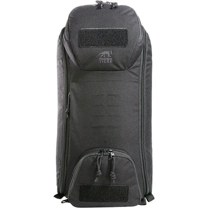 Tasmanian Tiger Modular Sling Pack 20 Black Rugged Ambidextrous Ready With Modular Attachments For Professionals by Tasmanian Tiger