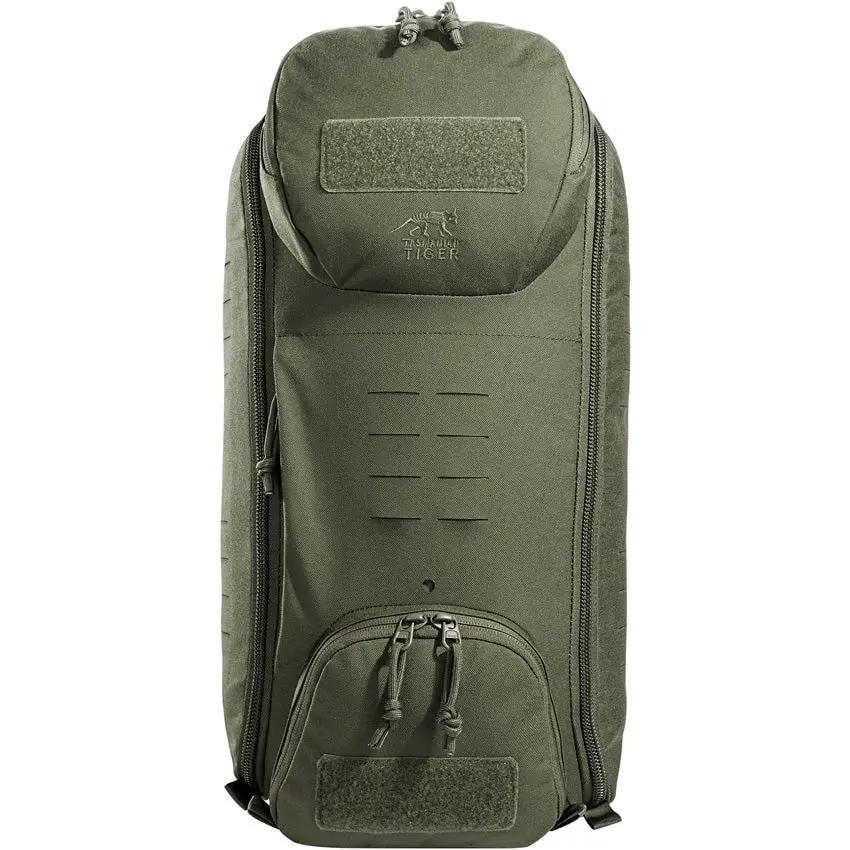 Tasmanian Tiger 20L Modular Sling Pack OD For Tactical Pros With Fully Opening Main Compartment And Ambidextrous Carry by Tasmanian Tiger