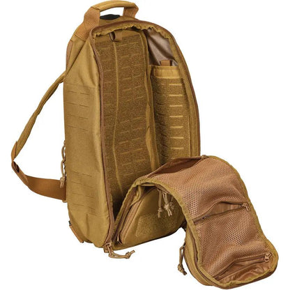 Tasmanian Tiger Modular Sling Pack 20 Coyote Brown For Professionals And Outdoor Enthusiasts Fast Gear Access by Tasmanian Tiger