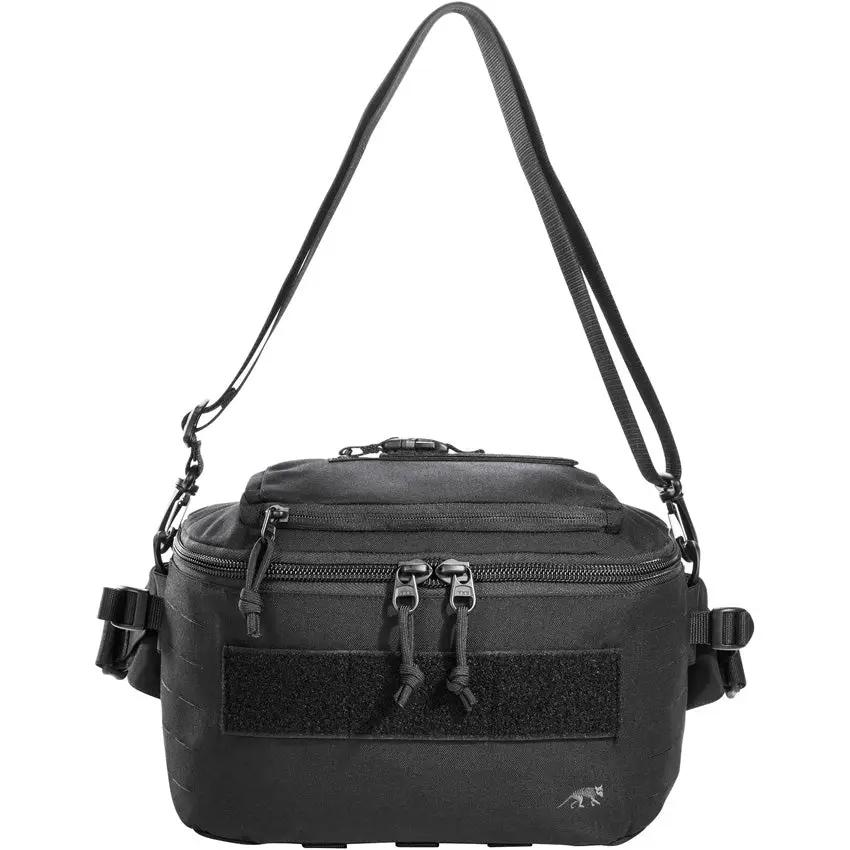 Tasmanian Tiger Black Medic Hip Bag 9L Tactical Medical Kit With Plate Carrier Adapters by Tasmanian Tiger