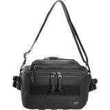 Tasmanian Tiger Black Medic Hip Bag 9L Tactical Medical Kit With Plate Carrier Adapters by Tasmanian Tiger