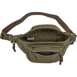 Tasmanian Tiger Modular Hip Bag Olive TT-7185 Three Zip Compartments MOLLE Compatible For Tactical Outdoor Enthusiasts by Tasmanian Tiger