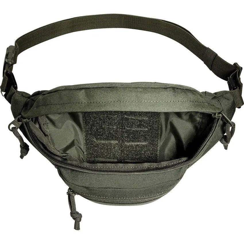 Tasmanian Tiger Modular Hip Bag Olive TT-7185 Three Zip Compartments MOLLE Compatible For Tactical Outdoor Enthusiasts by Tasmanian Tiger