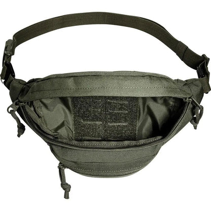 Tasmanian Tiger Modular Hip Bag Olive TT-7185 Three Zip Compartments MOLLE Compatible For Tactical Outdoor Enthusiasts by Tasmanian Tiger