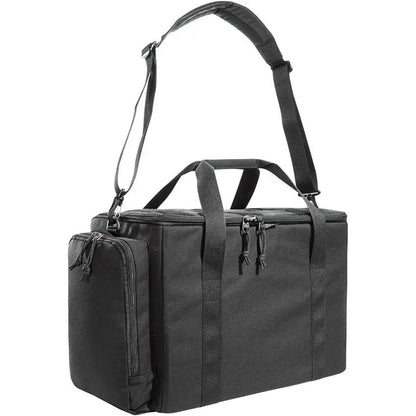 Tasmanian Tiger Modular Range Bag Black TT 7186 040 For Shooters With Padded Handles And Lockable Zippers by Tasmanian Tiger