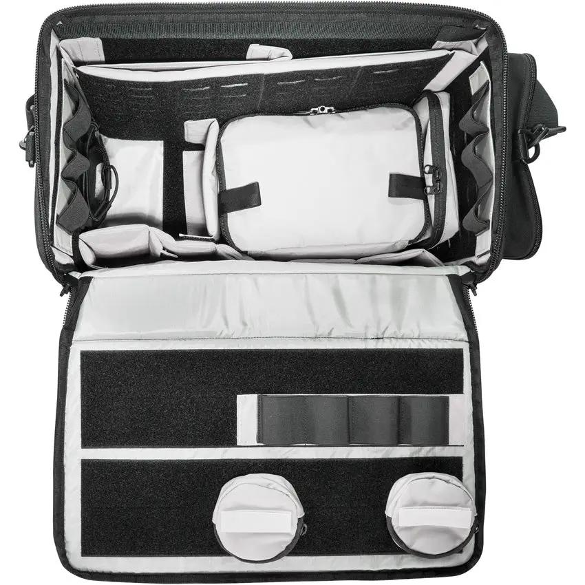 Tasmanian Tiger Modular Range Bag Black TT 7186 040 For Shooters With Padded Handles And Lockable Zippers by Tasmanian Tiger