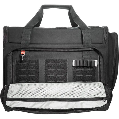 Tasmanian Tiger Modular Range Bag Black TT 7186 040 For Shooters With Padded Handles And Lockable Zippers by Tasmanian Tiger
