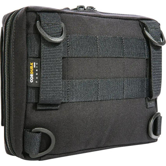 Tasmanian Tiger EDC Pouch Black TT-7197-040 Durable 700D Cordura With Zip Front Pocket Map Pocket For Everyday Carry by Tasmanian Tiger