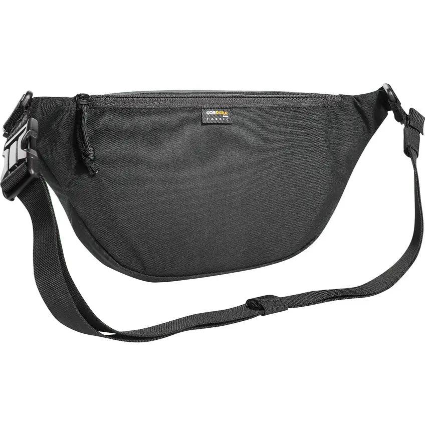 Tasmanian Tiger Modular Hip Bag II Black 5L Rugged With Safety Buckle Removable Belt Gear Hooks For Outdoor Pros by Tasmanian Tiger