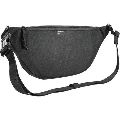 Tasmanian Tiger Modular Hip Bag II Black 5L Rugged With Safety Buckle Removable Belt Gear Hooks For Outdoor Pros by Tasmanian Tiger