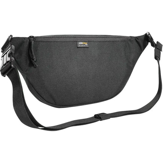 Tasmanian Tiger Modular Hip Bag II Black 5L Rugged With Safety Buckle Removable Belt Gear Hooks For Outdoor Pros by Tasmanian Tiger