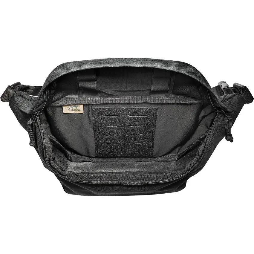 Tasmanian Tiger Modular Hip Bag II Black 5L Rugged With Safety Buckle Removable Belt Gear Hooks For Outdoor Pros by Tasmanian Tiger