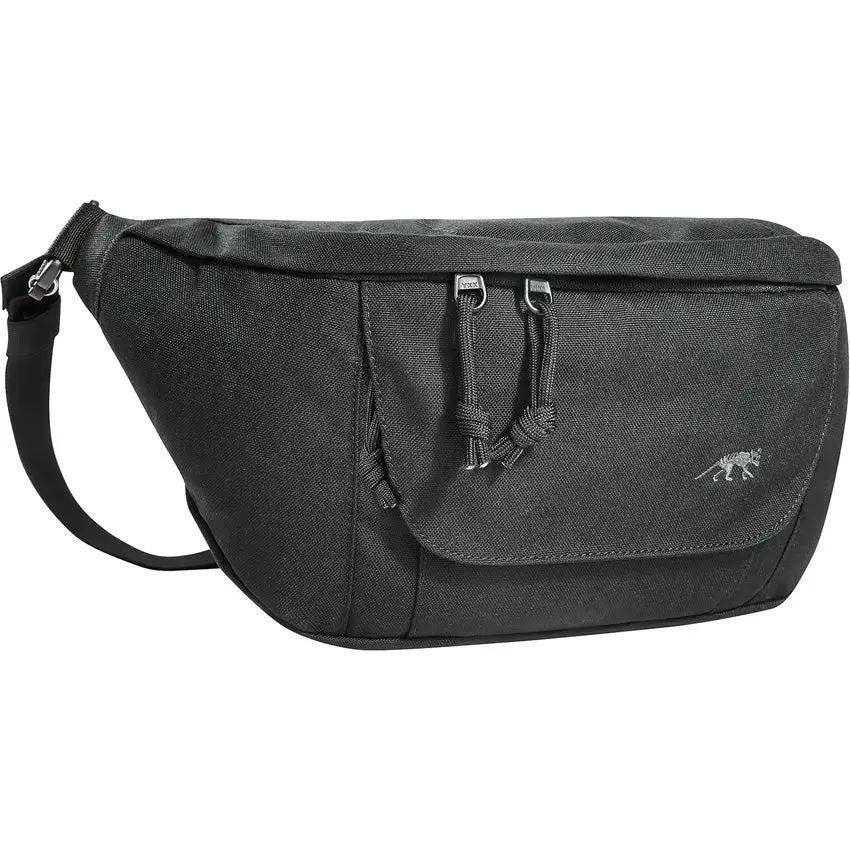 Tasmanian Tiger Modular Hip Bag II Black 5L Rugged With Safety Buckle Removable Belt Gear Hooks For Outdoor Pros by Tasmanian Tiger