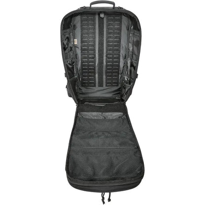 Tasmanian Tiger Modular Trooper Pack 55L Black Tactical Backpack For Operators With V2 Plus Carry System Rain Cover by Tasmanian Tiger
