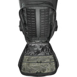 Tasmanian Tiger Modular Trooper Pack 55L Black Tactical Backpack For Operators With V2 Plus Carry System Rain Cover by Tasmanian Tiger