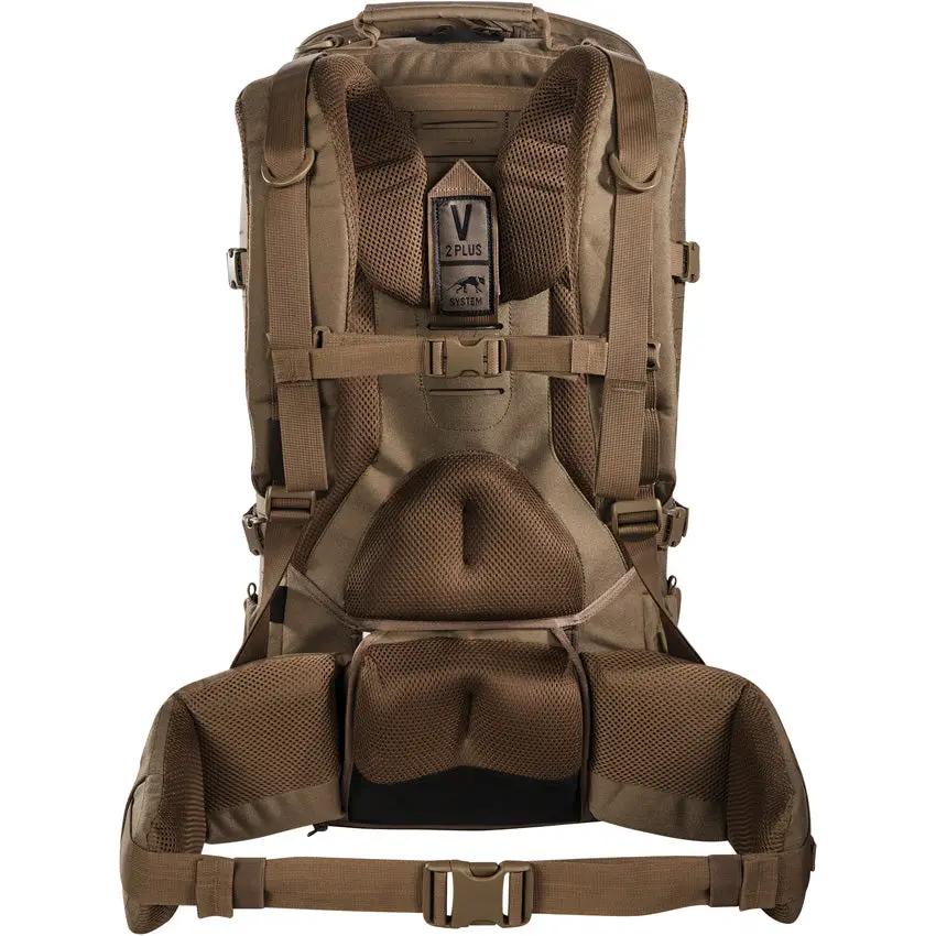 Tasmanian Tiger Modular Trooper Pack Coyote 55L V2 Plus Carry System with Rain Cover for Tactical Professionals by Tasmanian Tiger