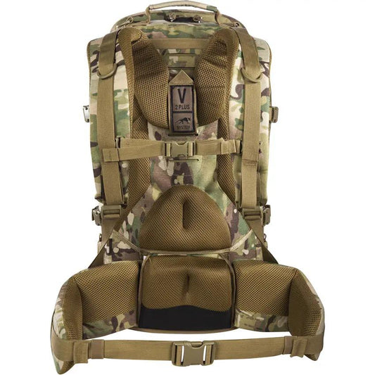 Tasmanian Tiger Modular Trooper Pack Multicam 55L With V2 Plus Carry System For Tactical Operators by Tasmanian Tiger