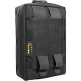 Tasmanian Tiger TAC Pouch 1.1 Black Rugged Tactical Pouch With Wide Zip Opening 700D Cordura Mesh Pockets by Tasmanian Tiger