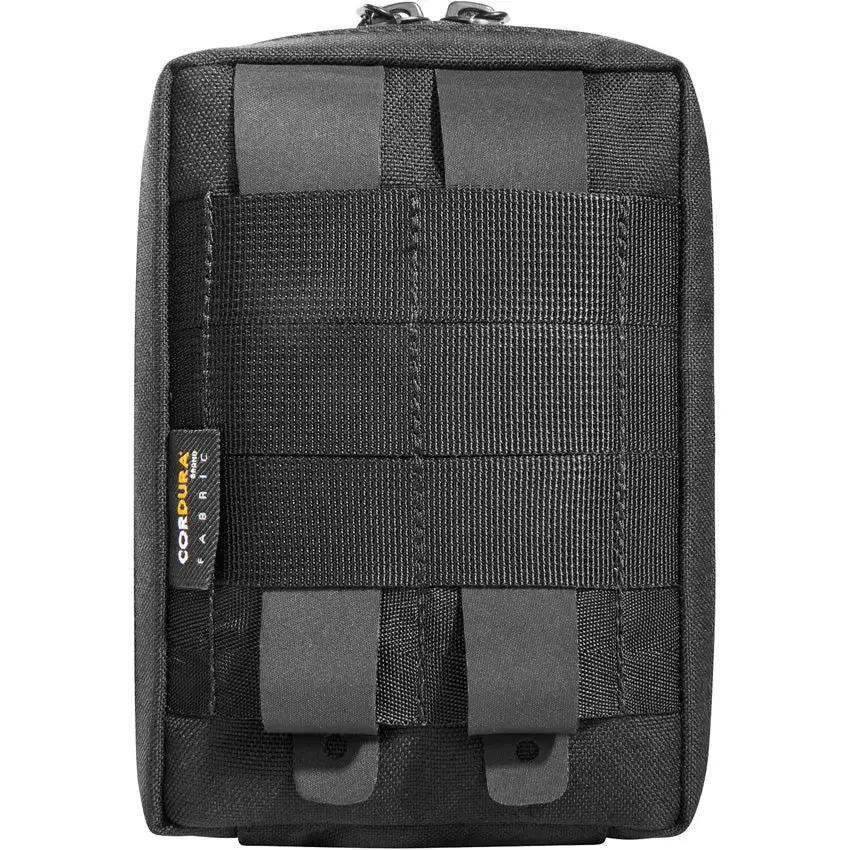 Tasmanian Tiger TAC Pouch 1.1 Black Rugged Tactical Pouch With Wide Zip Opening 700D Cordura Mesh Pockets by Tasmanian Tiger