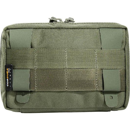 Tasmanian Tiger TAC Pouch 4.1 OD Green MOLLE Reverse System Extra Wide Zip Opening Cordura For Tactical Operators by Tasmanian Tiger