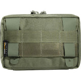 Tasmanian Tiger TAC Pouch 4.1 OD Green MOLLE Reverse System Extra Wide Zip Opening Cordura For Tactical Operators by Tasmanian Tiger