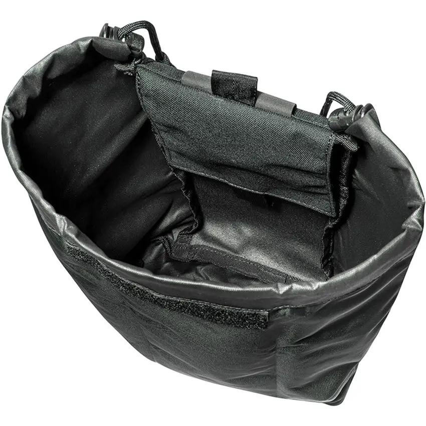 Tasmanian Tiger Dump Pouch MKII Black for Shooters Rugged Compact One Hand Deployment by Tasmanian Tiger