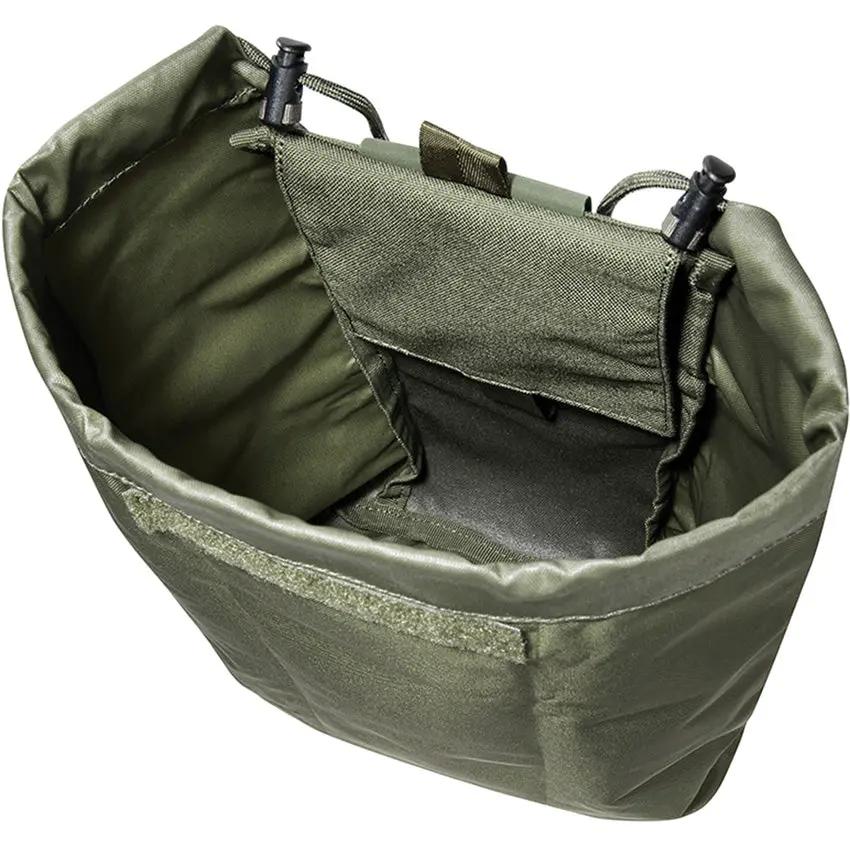 Tasmanian Tiger Dump Pouch Mk II OD Green Rugged Quick Access Magazine Pouch For Operators And Shooters by Tasmanian Tiger