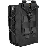 Tasmanian Tiger Rugged Cordura Multipurpose Side Pouch TT-7328-040 Black For Outdoor Gear Enthusiasts by Tasmanian Tiger