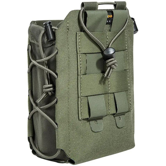 Tasmanian Tiger Multipurpose Side Pouch OD Green MOLLE Cordura Outdoor Ready For Bottles And Tripods by Tasmanian Tiger