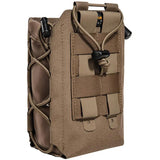 Tasmanian Tiger Multipurpose Side Pouch Coyote Rugged Cordura For Bottles And Tripods For Outdoor Enthusiasts by Tasmanian Tiger