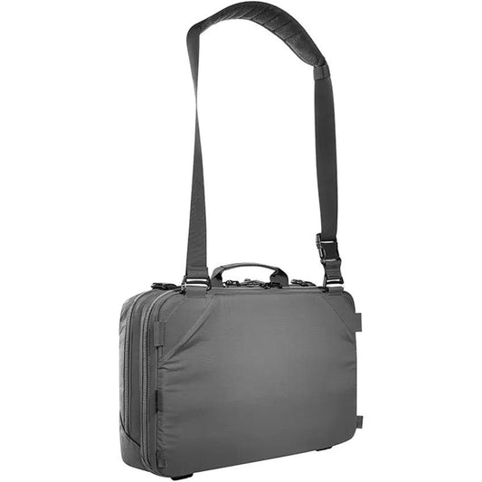 Tasmanian Tiger Titan Gray Shoulder Bag Durable With Detachable Adjustable Strap Front Zip Pocket For Outdoor Pros by Tasmanian Tiger
