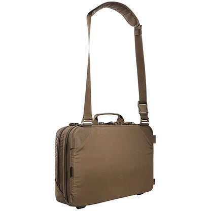 Tasmanian Tiger Shoulder Bag Coyote TT-7355-346 Detachable Adjustable Strap Front Zip Pocket Durable Handle For Outdoors by Tasmanian Tiger