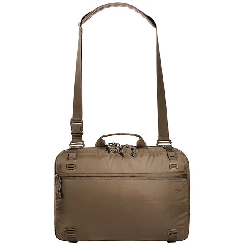 Tasmanian Tiger Shoulder Bag Coyote TT-7355-346 Detachable Adjustable Strap Front Zip Pocket Durable Handle For Outdoors by Tasmanian Tiger