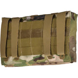 Tasmanian Tiger IFAK Pouch Multicam First Aid Tactical Medical Kit MOLLE 9x6x2 Cordura 500D Open Panel by Tasmanian Tiger