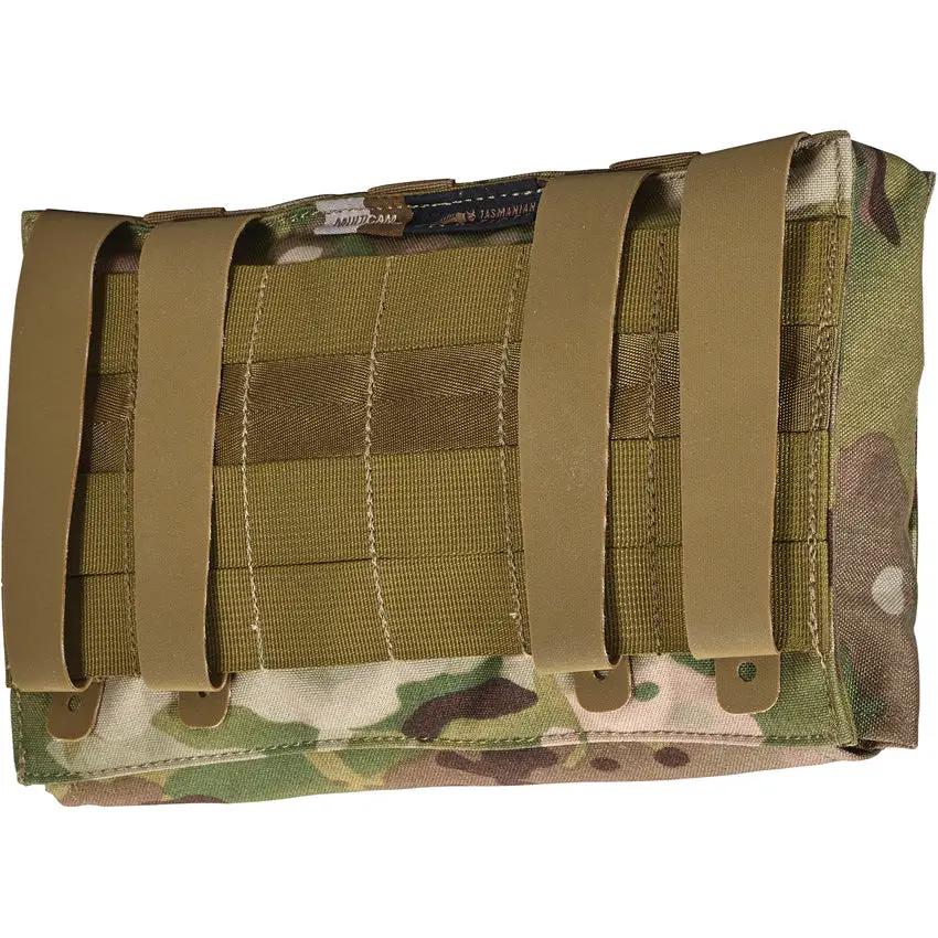 Tasmanian Tiger IFAK Pouch Multicam First Aid Tactical Medical Kit MOLLE 9x6x2 Cordura 500D Open Panel by Tasmanian Tiger