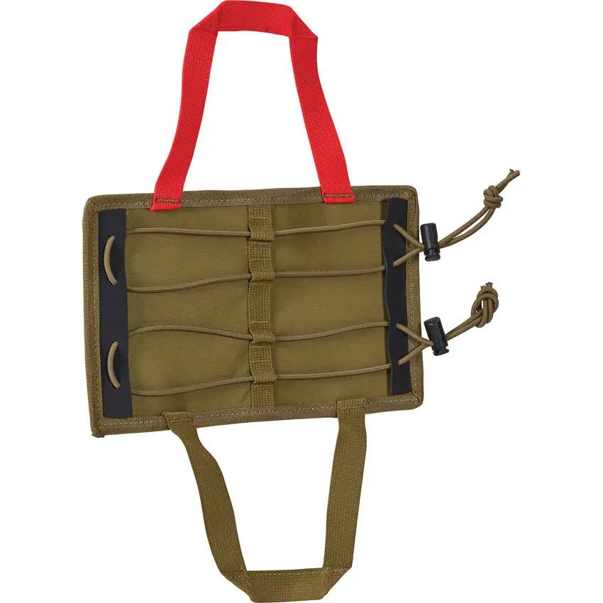 Tasmanian Tiger IFAK Pouch Multicam First Aid Tactical Medical Kit MOLLE 9x6x2 Cordura 500D Open Panel by Tasmanian Tiger