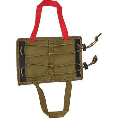 Tasmanian Tiger IFAK Pouch Multicam First Aid Tactical Medical Kit MOLLE 9x6x2 Cordura 500D Open Panel by Tasmanian Tiger