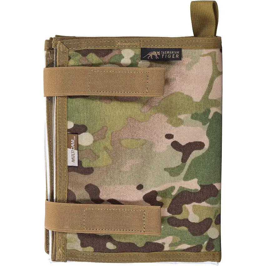 Tasmanian Tiger Map Case Large Multicam With Integrated Map Pouch For Tactical Outdoor Pros by Tasmanian Tiger