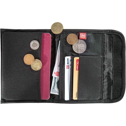 Tasmanian Tiger Passport Safe RFID Black TT-7549-040 For Travelers With Rugged CRYPTALLOY Construction by Tasmanian Tiger