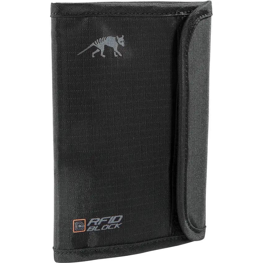 Tasmanian Tiger Passport Safe RFID Black TT-7549-040 For Travelers With Rugged CRYPTALLOY Construction by Tasmanian Tiger