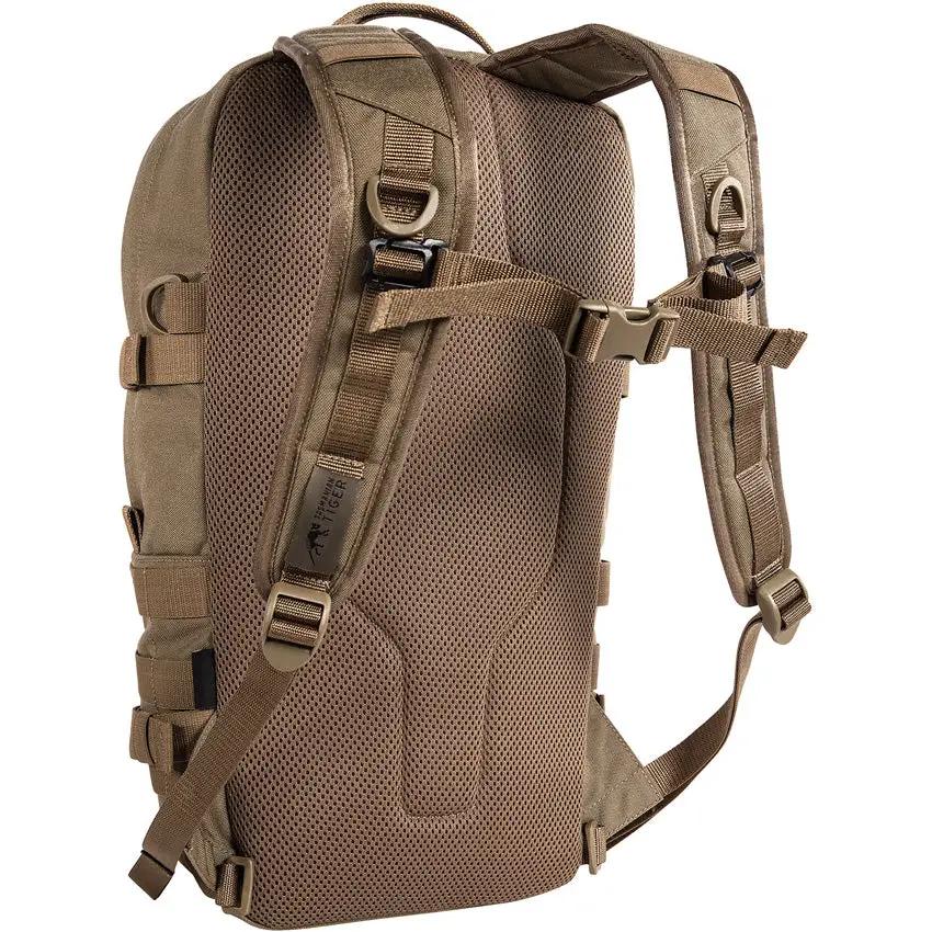 Tasmanian Tiger Essential Pack L MKII Coyote Brown 15L Hydration Compatible MOLLE For Outdoor Enthusiasts by Tasmanian Tiger