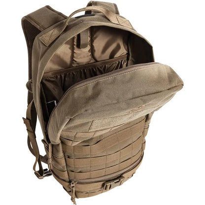 Tasmanian Tiger Essential Pack L MKII Coyote Brown 15L Hydration Compatible MOLLE For Outdoor Enthusiasts by Tasmanian Tiger
