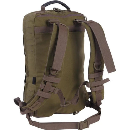 Medic Assault Pack MKII By Tasmanian Tiger OD Green 15L Capacity For Frontline Medics With Rapid Access Medical Gear by Tasmanian Tiger