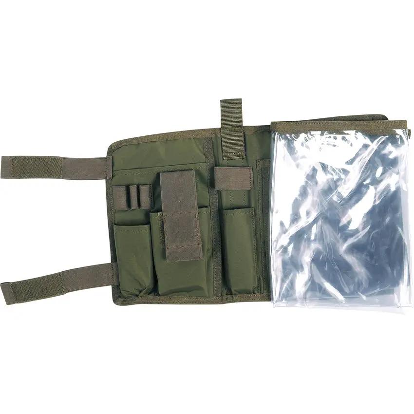 Tasmanian Tiger Map Case Large Olive Durable Organizer With Integrated Map Pouch For Tactical Outdoor Enthusiasts by Tasmanian Tiger