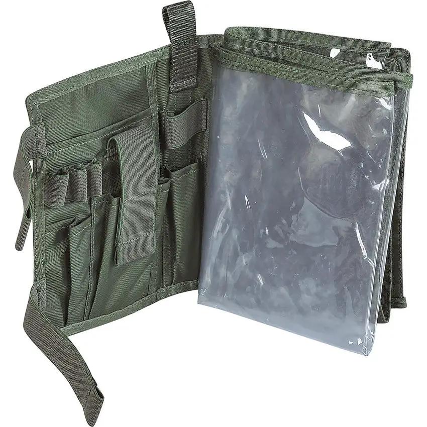 Tasmanian Tiger Map Case Large Olive Durable Organizer With Integrated Map Pouch For Tactical Outdoor Enthusiasts by Tasmanian Tiger