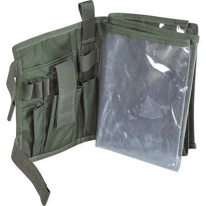 Tasmanian Tiger Map Case Large Olive Durable Organizer With Integrated Map Pouch For Tactical Outdoor Enthusiasts by Tasmanian Tiger