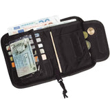Tasmanian Tiger MIL Wallet Black 700D Cordura Durable Card Coin Compartments Foldable ID Pocket for Military by Tasmanian Tiger